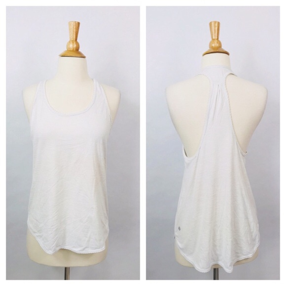 DONATED Lululemon striped tank